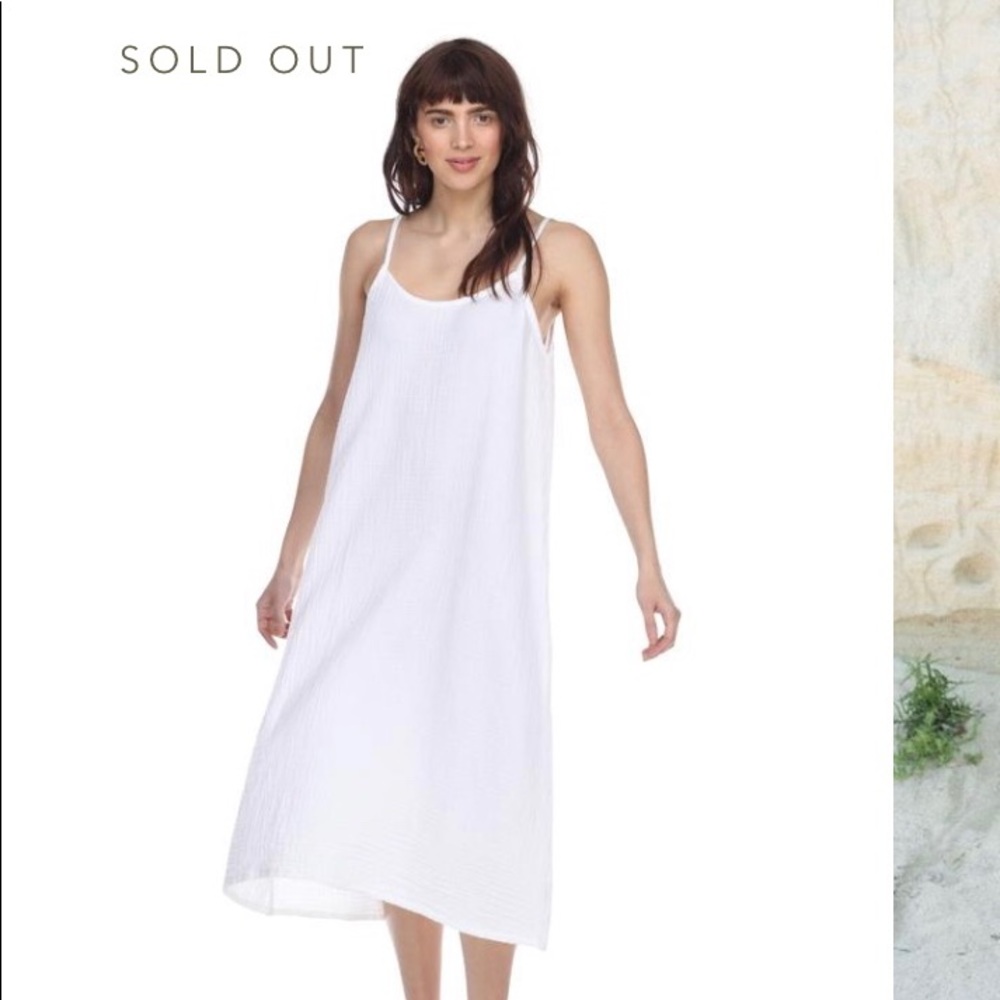 Honest Cotton Long Slip Dress